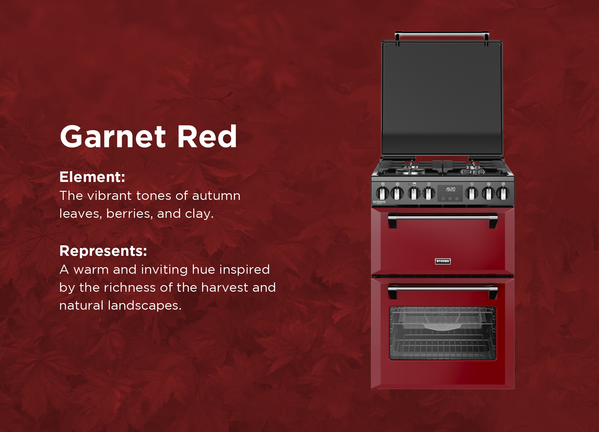 Garnet Red Colour Boutique product and colour story