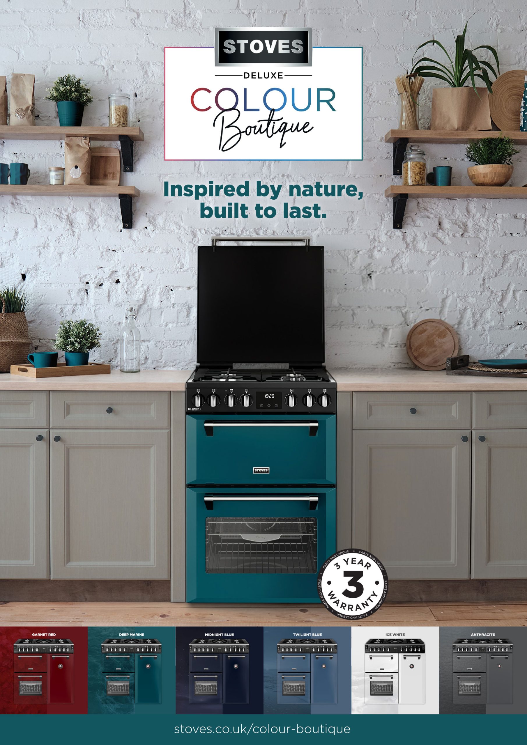 Stoves Colour Boutique campaign advert